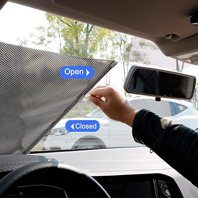 Universal Fit Magnetic Car Side Window Privacy Sunshade Car Window Curtain