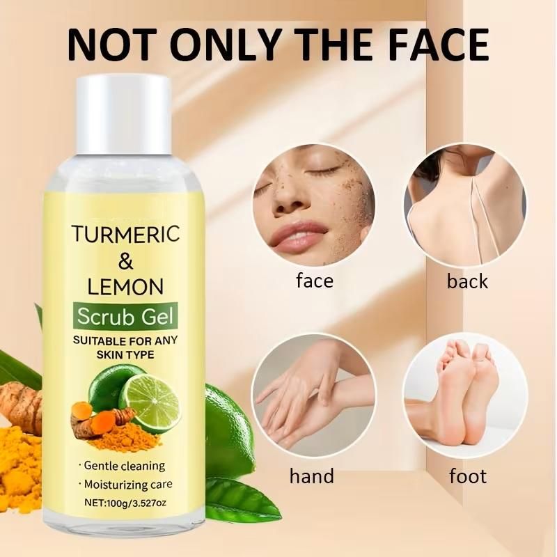 Turmeric & Lemon Scrub Gel 100 gm (Pack of 2)