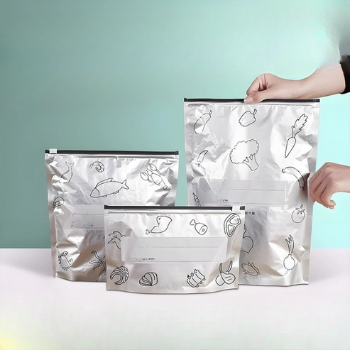 Aluminum Foil Food Storage Bags |🔥Flat 50% Savings🔥